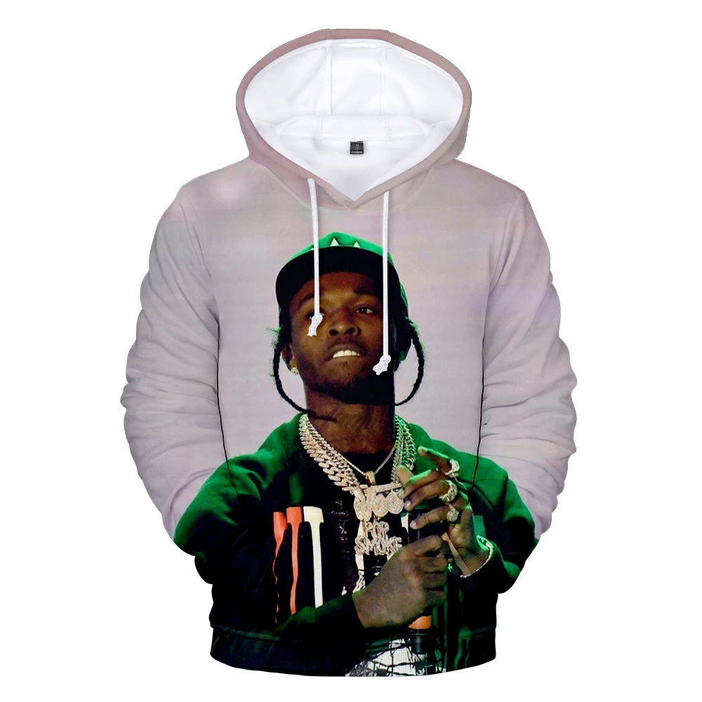 2021 3d POP SMOKE creative print men's and women's pullover hoodie Harajuku pullover women's streetwear hoodie oversize
2021 3d POP SMOKE creative print men's and women's pullover hoodie Harajuku pullover women's streetwear hoodie oversize