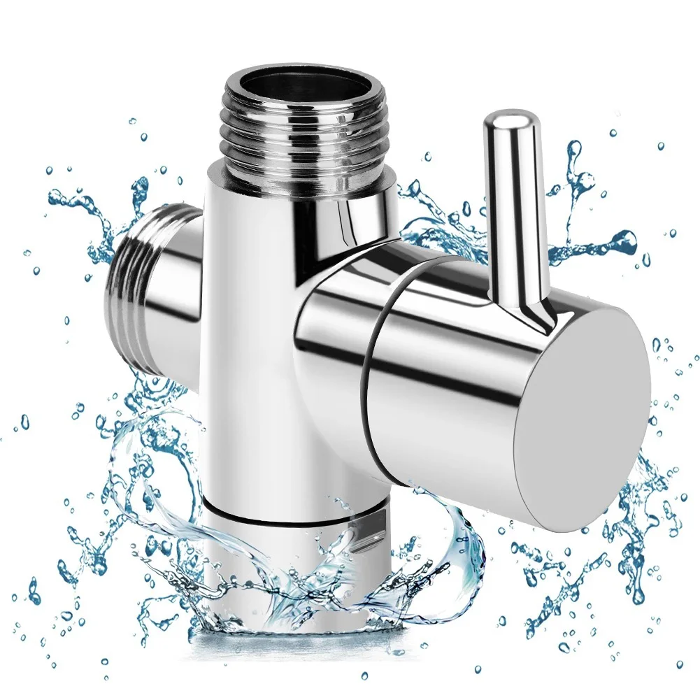ABS Diverter Valve 3 Way Water Separator Shower Tee Adapter Adjustable Shower Head Diverter Valve Bathroom Shower Valve
ABS Diverter Valve 3 Way Water Separator Shower Tee Adapter Adjustable Shower Head Diverter Valve Bathroom Shower Valve