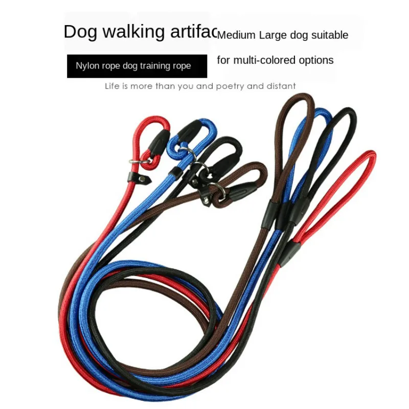 Medium and Large Dog Leash, Adjustable Pet Chain Leash for All Seasons, High-quality Nylon P Chain, Nylon Rubber Band Dog Leash
Medium and Large Dog Leash, Adjustable Pet Chain Leash for All Seasons, High-quality Nylon P Chain, Nylon Rubber Band Dog Leash