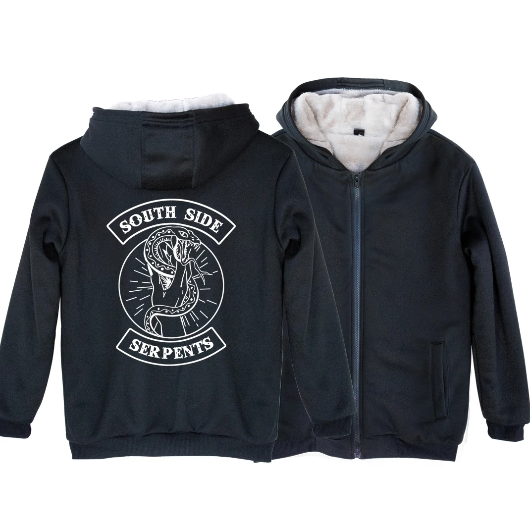Man Boy Parkas Full Zip Coat Southside Serpents Riverdale Snake Lady Hand Plus Velvet Autumn Winter Couple Clothes ZIIART
Man Boy Parkas Full Zip Coat Southside Serpents Riverdale Snake Lady Hand Plus Velvet Autumn Winter Couple Clothes ZIIART
