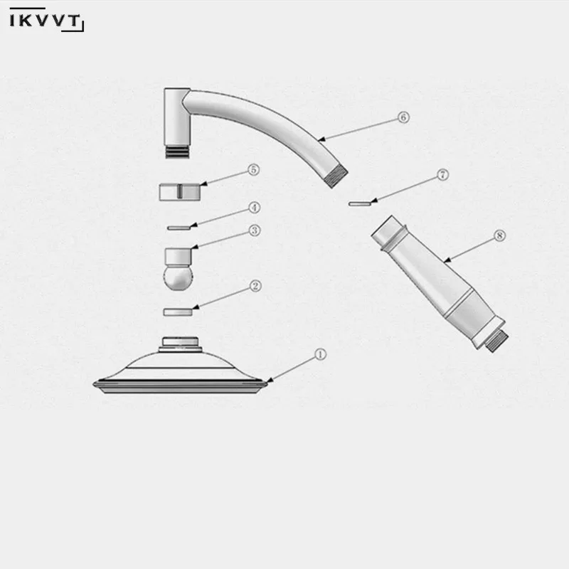 9 Inch Rotate 360 Degree Bathroom Rainfall Shower Head ABS Chrome Water Saving Shower Extension Arm Hand Held Shower Head
9 Inch Rotate 360 Degree Bathroom Rainfall Shower Head ABS Chrome Water Saving Shower Extension Arm Hand Held Shower Head