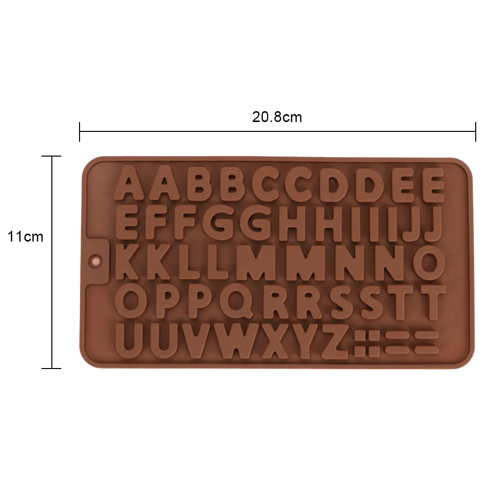 DIY Easy to clean Cookies Bakeware Tools Letter Silicone Chocolate Mold Cake Decorating Tools Fondant Mold
DIY Easy to clean Cookies Bakeware Tools Letter Silicone Chocolate Mold Cake Decorating Tools Fondant Mold