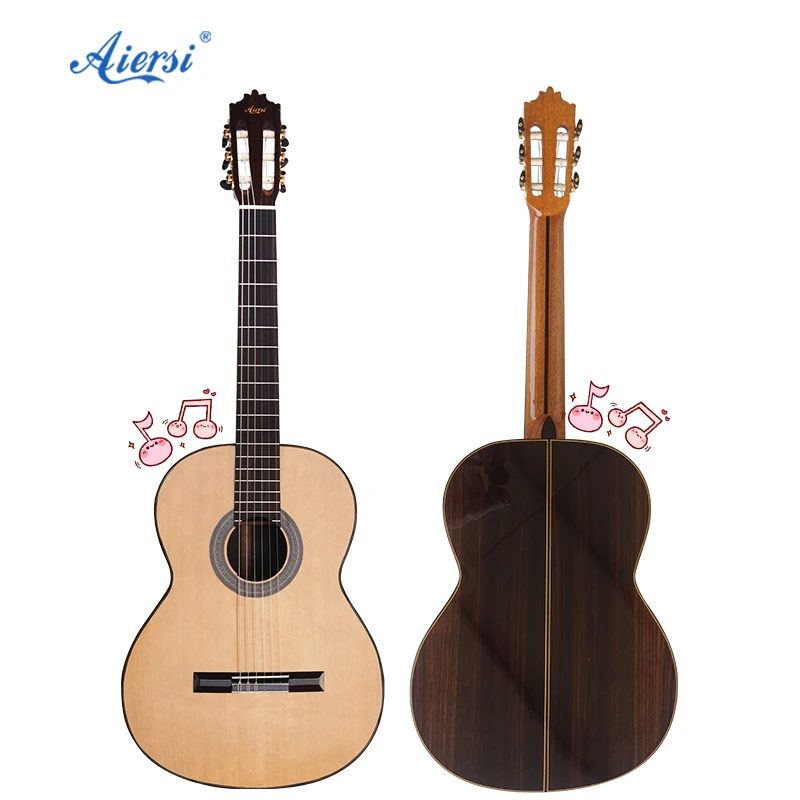 All Solid handmade Master grade Classical spanish guitars from China Aiersi Company
All Solid handmade Master grade Classical spanish guitars from China Aiersi Company