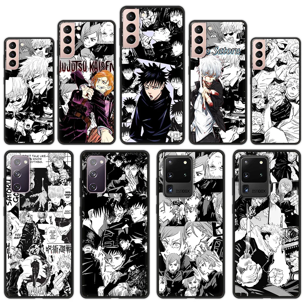 Anime Jujutsu Kaisen Phone Case For Samsung Galaxy S21 Ultra S20 FE S10 S9 Plus S10E S8 Note 20 10 Lite Shell Soft Black Cover
Anime Jujutsu Kaisen Phone Case For Samsung Galaxy S21 Ultra S20 FE S10 S9 Plus S10E S8 Note 20 10 Lite Shell Soft Black Cover