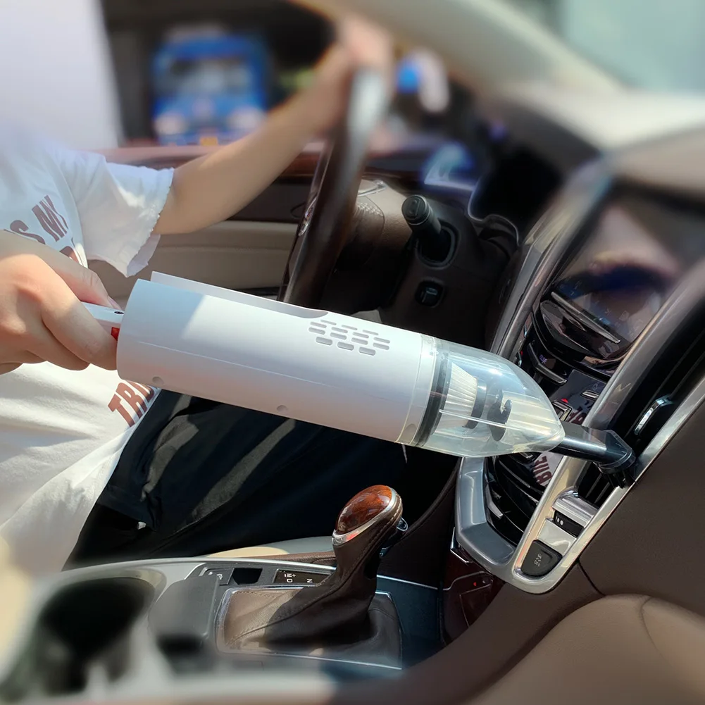 Car Vacuum Cleaner 5K Large Suction High Power Wireless Charging Dual Use Portable Auto Vacuum Cleaner
Car Vacuum Cleaner 5K Large Suction High Power Wireless Charging Dual Use Portable Auto Vacuum Cleaner