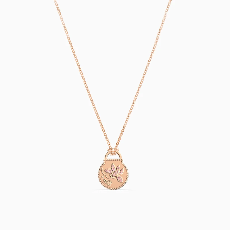 2021Fashion Trend Swa New Concentric Lock Necklace Charming Lock Shape Rose Gold Necklace Ladies High-end Luxury Jewelry Gift
2021Fashion Trend Swa New Concentric Lock Necklace Charming Lock Shape Rose Gold Necklace Ladies High-end Luxury Jewelry Gift