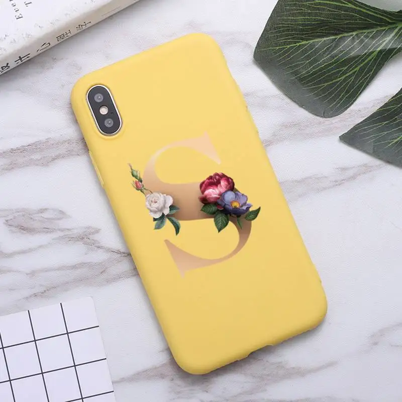 Letter flowers text words Phone Case Candy Color for iPhone 6 7 8 11 12 s mini pro X XS XR MAX Plus
Letter flowers text words Phone Case Candy Color for iPhone 6 7 8 11 12 s mini pro X XS XR MAX Plus