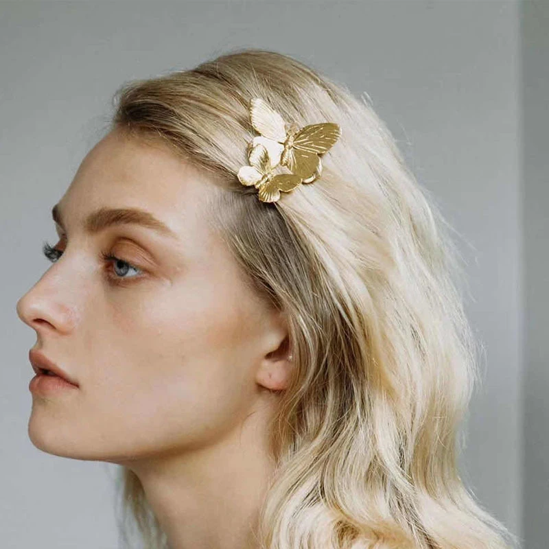 Find Me Vintage Butterfly Hair Clip Frosted Plated Alloy Barrettes For Women Jewelry New Fashion Hair Accessories
Find Me Vintage Butterfly Hair Clip Frosted Plated Alloy Barrettes For Women Jewelry New Fashion Hair Accessories