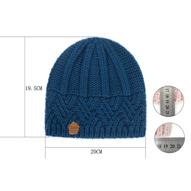 Winter Retro Style Rhombus Lattice Thick Needle Wool Knitted Hat Men And Women Fashion Warm Knitted Hat Hedging Cap 
Winter Retro Style Rhombus Lattice Thick Needle Wool Knitted Hat Men And Women Fashion Warm Knitted Hat Hedging Cap