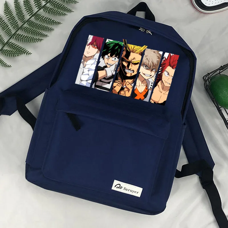 My Hero Academia Boku No Hero Academia Bakugou Todoroki mochila mochilas bolsas school designer femenina infantil backpack
My Hero Academia Boku No Hero Academia Bakugou Todoroki mochila mochilas bolsas school designer femenina infantil backpack