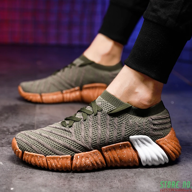 Men Sneakers 2020 New Unisex Mesh Breathable Outdoor Sport Shoes Fashion Casual Sock Shoes Couple Running Shoes Plus Size 36-46
Men Sneakers 2020 New Unisex Mesh Breathable Outdoor Sport Shoes Fashion Casual Sock Shoes Couple Running Shoes Plus Size 36-46
