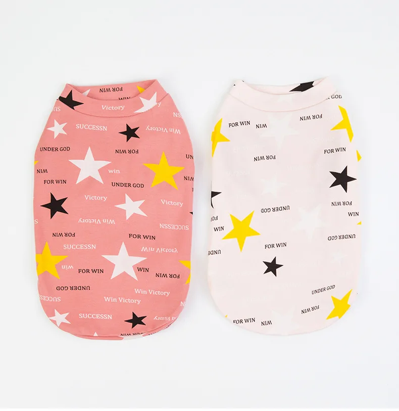 2021 new dog clothes for small dogs Clothing cats chihuahua supplies products french bulldog pets acessorios Star print cute and
2021 new dog clothes for small dogs Clothing cats chihuahua supplies products french bulldog pets acessorios Star print cute and