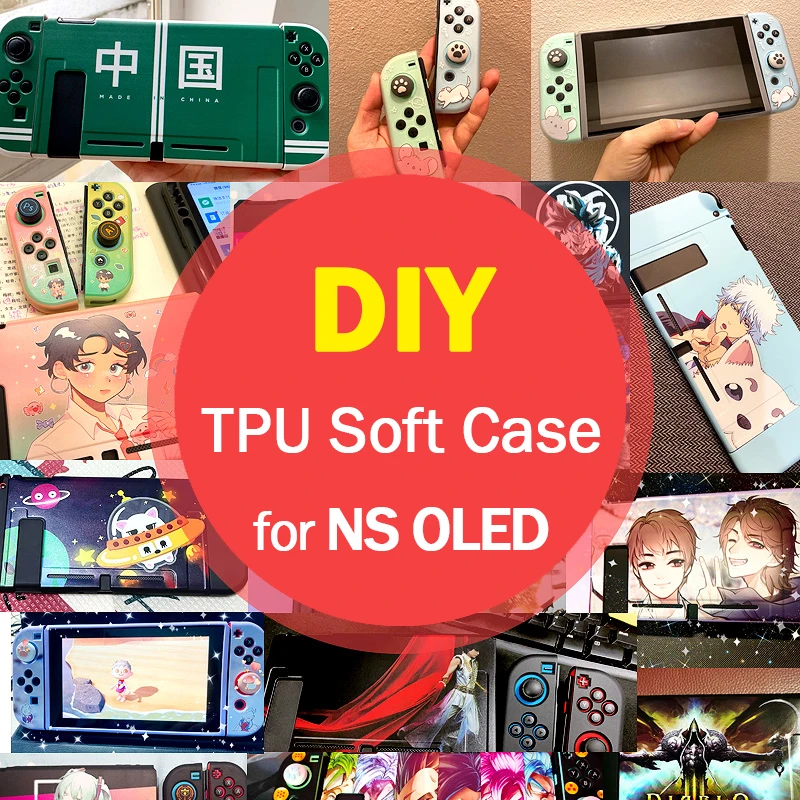 Customize DIY Anime Demon Slayer Kurumi Cute Cat Dog Protective Case TPU Soft Shell for Nintendo Switch OLED
Customize DIY Anime Demon Slayer Kurumi Cute Cat Dog Protective Case TPU Soft Shell for Nintendo Switch OLED