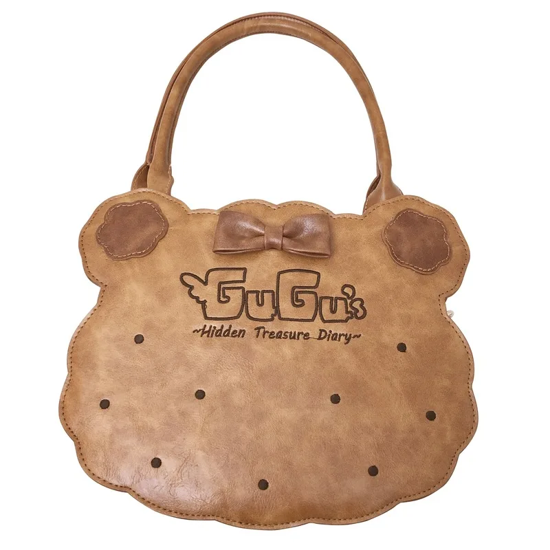 Korean Lolita Kawaii Mori Girl Retro Cute Bear Biscuit Bowknot Brown Shoulder Bag Harajuku Soft Girl PU Cartoon Bear Handbags
Korean Lolita Kawaii Mori Girl Retro Cute Bear Biscuit Bowknot Brown Shoulder Bag Harajuku Soft Girl PU Cartoon Bear Handbags
