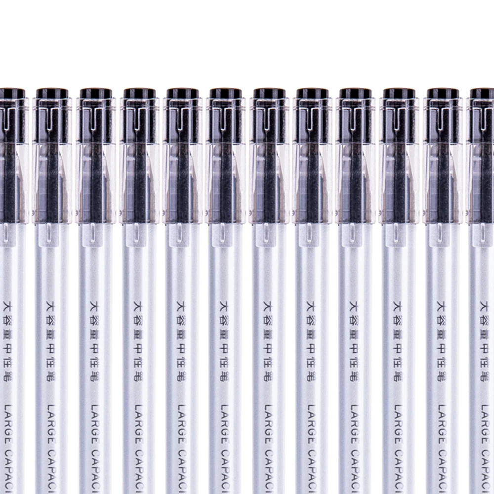 12Pcs Deli Student Exam Special Pen Large Capacity Full Needle Gel Pen Blue Red 0.5mm Ink Signature Pen Office Writing Tool
12Pcs Deli Student Exam Special Pen Large Capacity Full Needle Gel Pen Blue Red 0.5mm Ink Signature Pen Office Writing Tool