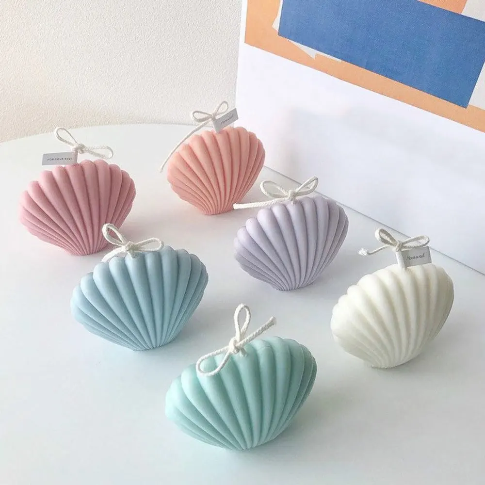 DIY Seashell Shape Candle Plastic Mould 3D Plaster Aromatherapy Party Decor Handsame Soap Acrylic Mold Chocolate Baking Mold
DIY Seashell Shape Candle Plastic Mould 3D Plaster Aromatherapy Party Decor Handsame Soap Acrylic Mold Chocolate Baking Mold