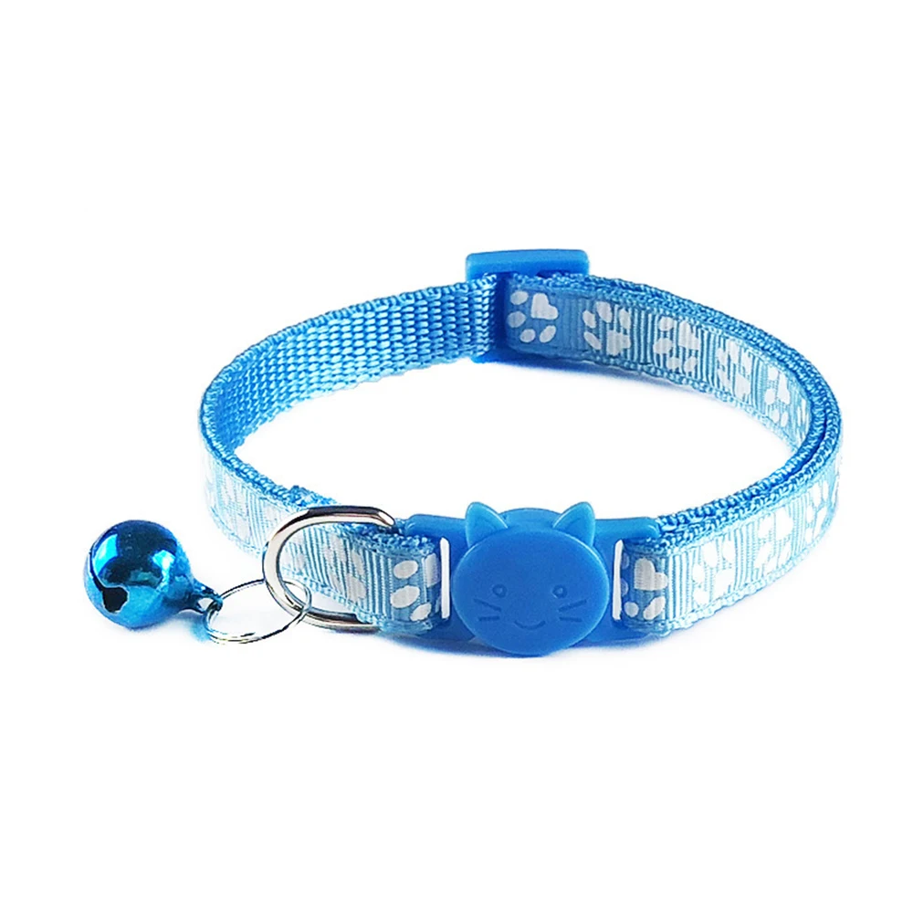 Adjustable Dog Collar Doggie Necklace Safety Buckle Puppy Neck Strap Belt for Dog Paw Claw Print Pattern With Bell Pet Collar
Adjustable Dog Collar Doggie Necklace Safety Buckle Puppy Neck Strap Belt for Dog Paw Claw Print Pattern With Bell Pet Collar