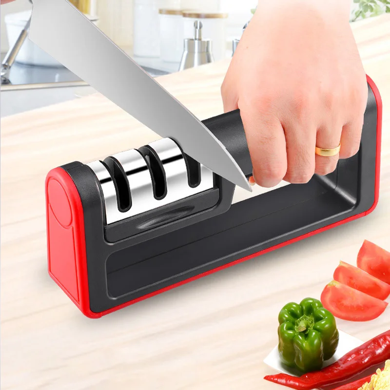Thours New Home Fast Knife Sharpener Kitchen Gadget Sharpener Multi-Function Diamond Cutting Vegetable Sharpening Artifact
Thours New Home Fast Knife Sharpener Kitchen Gadget Sharpener Multi-Function Diamond Cutting Vegetable Sharpening Artifact