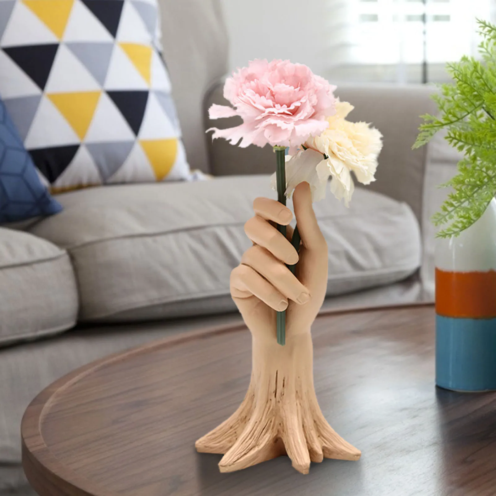 Innovative Human Hand Flower Pot Ornaments Resin Art Statue Sculpture Garden Home Room Decoration Flower Holder
Innovative Human Hand Flower Pot Ornaments Resin Art Statue Sculpture Garden Home Room Decoration Flower Holder