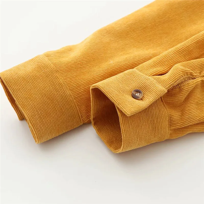 Corduroy Shirts Womens Tops And Blouses Long Sleeve Spring Ladies Solid Loose Boyfriend Style Shirt
Corduroy Shirts Womens Tops And Blouses Long Sleeve Spring Ladies Solid Loose Boyfriend Style Shirt