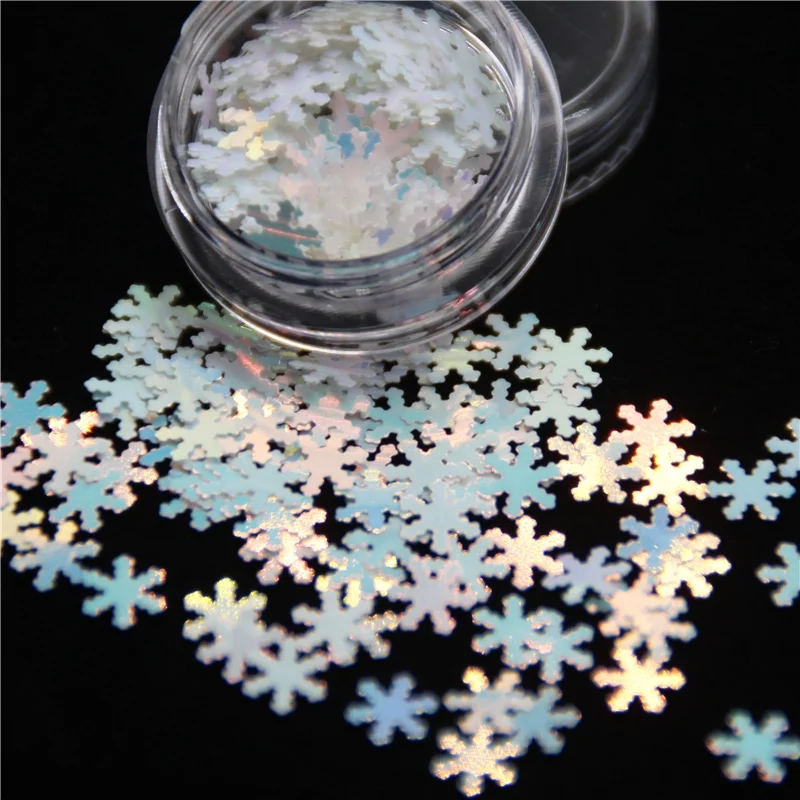 Opal Snowflake Holo Silver Glitter Top Popular Best Sales Fairy Face Body Craft Sequins Manicure Color for Nail Decoration Shape
Opal Snowflake Holo Silver Glitter Top Popular Best Sales Fairy Face Body Craft Sequins Manicure Color for Nail Decoration Shape