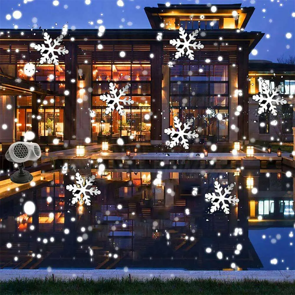 Christmas Projector Lights Dynamic Snowflake Projector Lights Snowfall Light Show Waterproof Christmas Party Wedding Decorations
Christmas Projector Lights Dynamic Snowflake Projector Lights Snowfall Light Show Waterproof Christmas Party Wedding Decorations