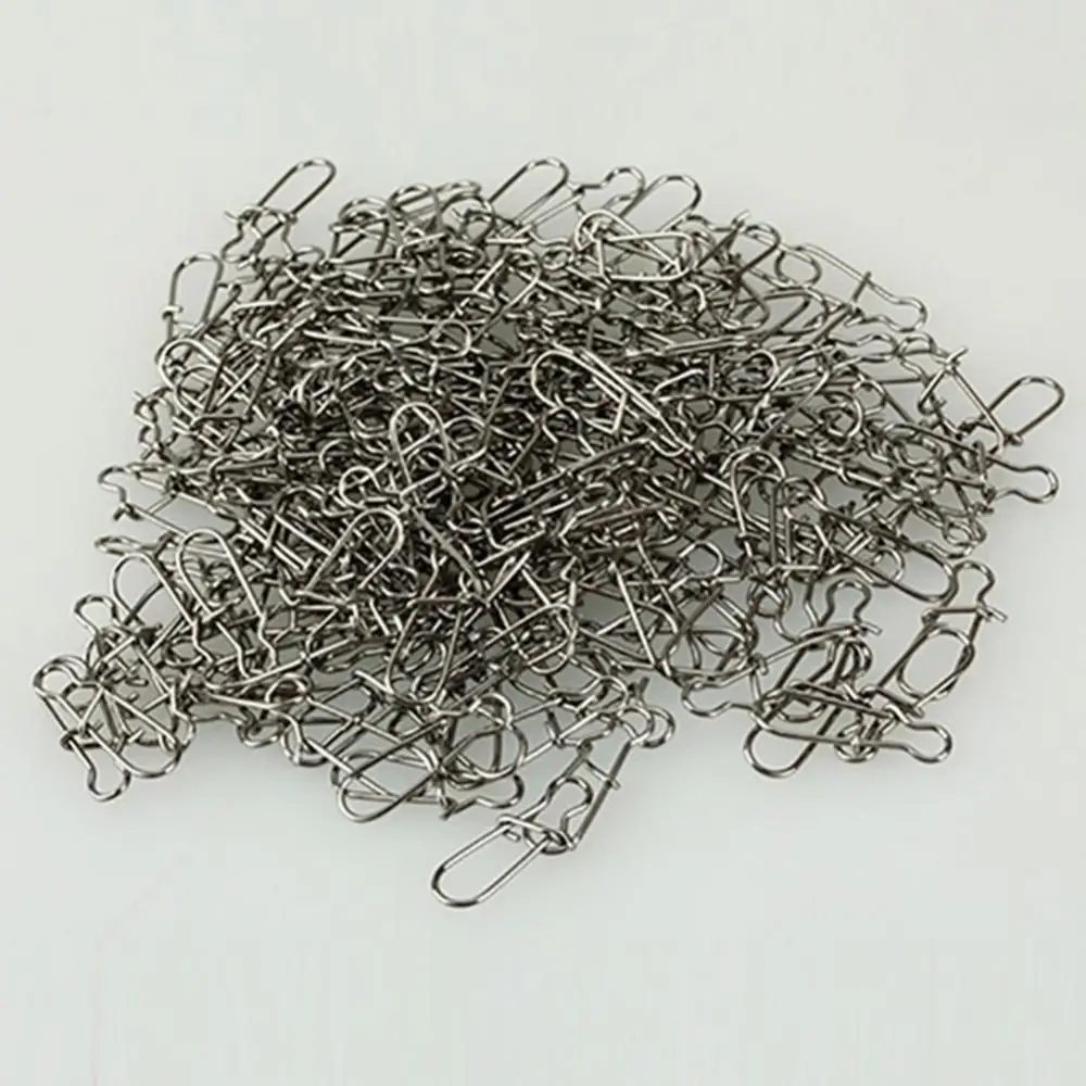 100Pcs Fishing Tackle 15/17/22mm Stainless Steel Swivel Solid Snaps Connectors
100Pcs Fishing Tackle 15/17/22mm Stainless Steel Swivel Solid Snaps Connectors