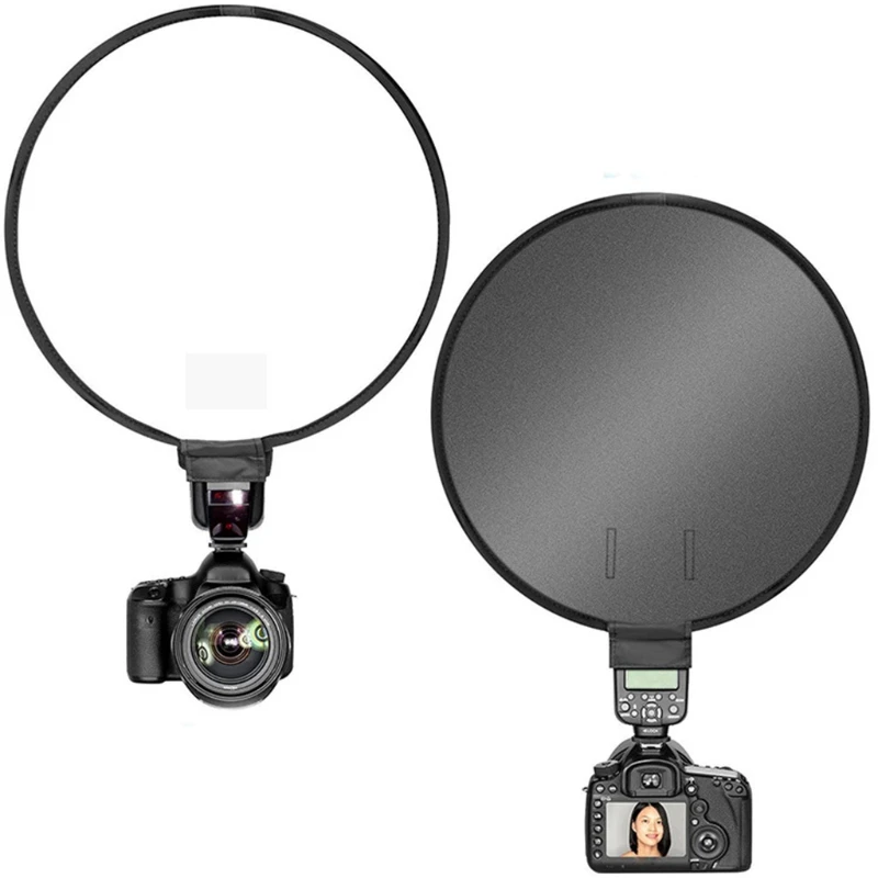 30cm/40cm Universal Mini Round Softbox Portable Flash Diffuser Soft Box for DSLR Cameras Photo Speedlite Shooting Tent Light
30cm/40cm Universal Mini Round Softbox Portable Flash Diffuser Soft Box for DSLR Cameras Photo Speedlite Shooting Tent Light