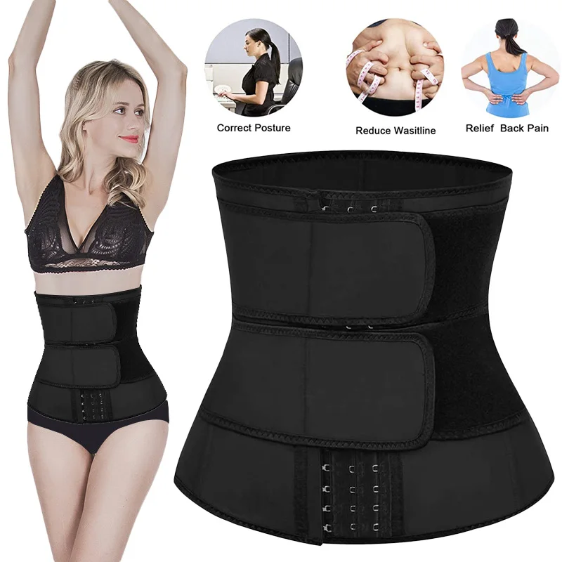 Newest Women Adjustable Waist Trainer Trimmer Belt for Sport Fitness Slim Belts Three-breasted Shapewear Promotion
Newest Women Adjustable Waist Trainer Trimmer Belt for Sport Fitness Slim Belts Three-breasted Shapewear Promotion