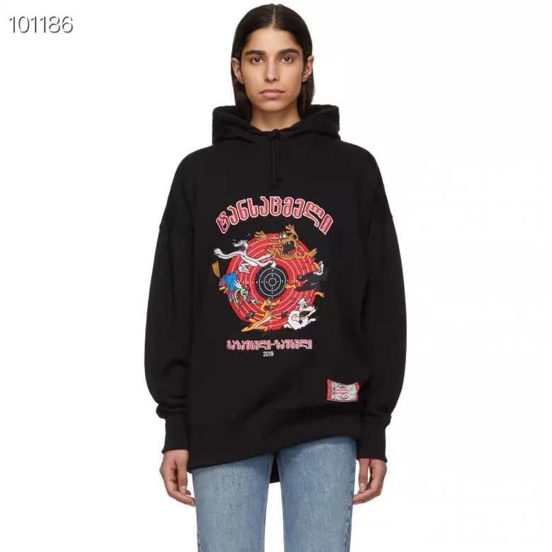 2019 Best Version 1:1 Vetements Animals Embroidery Women Men Hoodies Sweatshirt Hiphop Oversized Vetements Hoodie Pullover
2019 Best Version 1:1 Vetements Animals Embroidery Women Men Hoodies Sweatshirt Hiphop Oversized Vetements Hoodie Pullover