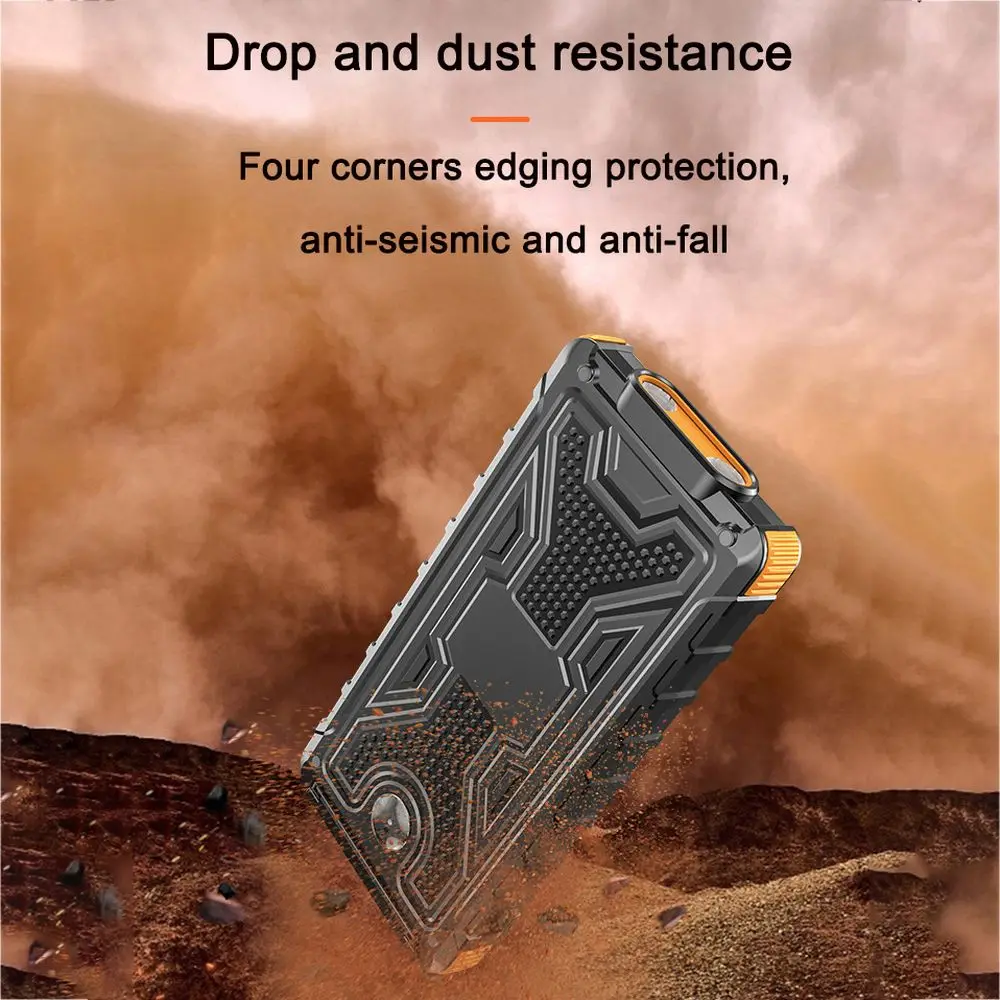 PINZHENG 20000mAh Solar Power Bank Portable PD 3.0 Fast Charging External Battery Power Bank For iPhone Samsung Xiaomi Charger
PINZHENG 20000mAh Solar Power Bank Portable PD 3.0 Fast Charging External Battery Power Bank For iPhone Samsung Xiaomi Charger