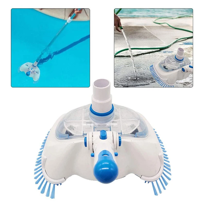 Pool Vacuum Head Swimming Pool Suction Head Cleaning Brush Removable Transparent for Removes Debris RT88
Pool Vacuum Head Swimming Pool Suction Head Cleaning Brush Removable Transparent for Removes Debris RT88