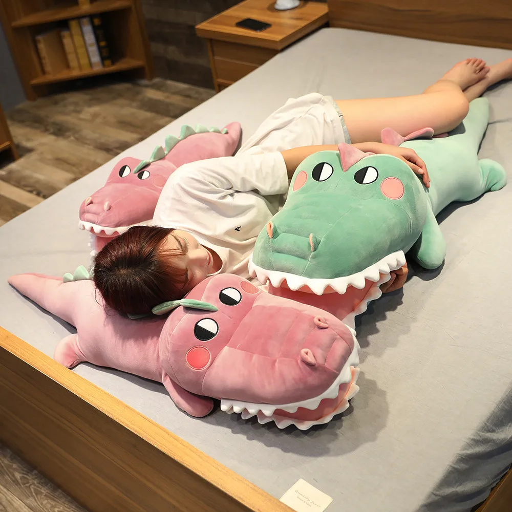 Kawaii Giant Crocodile 70-130CM Long Striped Plush Throw Pillow Stuffed Animal Soft Crocodile Pillow Cushion Gifts Drop Shipping
Kawaii Giant Crocodile 70-130CM Long Striped Plush Throw Pillow Stuffed Animal Soft Crocodile Pillow Cushion Gifts Drop Shipping