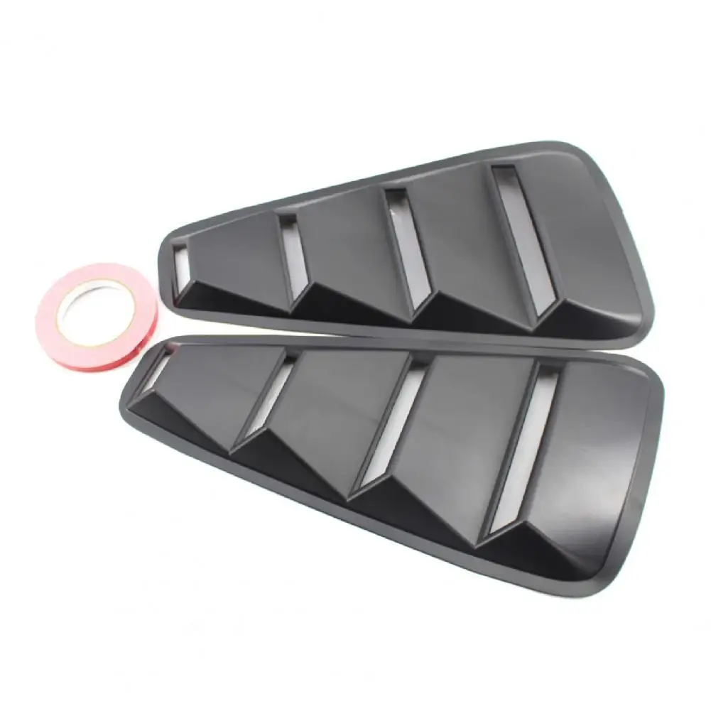 2Pcs Matte Black Side Window Louvers Wear-resistant Durable Window Scoops Vent Cover Easy Installation for Ford Mustang 05-09
2Pcs Matte Black Side Window Louvers Wear-resistant Durable Window Scoops Vent Cover Easy Installation for Ford Mustang 05-09