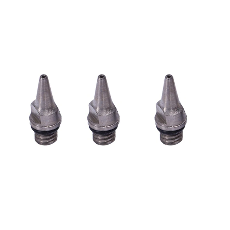 3Pcs Set 0.2/0.3/0.5mm Airbrush Nozzle Needle Airbrushes Spray Spraying Paint Sprayer Replacement Parts Tool Accessories
3Pcs Set 0.2/0.3/0.5mm Airbrush Nozzle Needle Airbrushes Spray Spraying Paint Sprayer Replacement Parts Tool Accessories