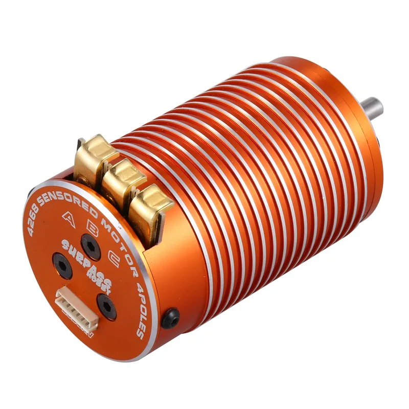 SURPASS HOBBY 4274 2000KV 4 Poles Sensored Brushless Motor for RC 1/8 Truck Bigfoot Car
SURPASS HOBBY 4274 2000KV 4 Poles Sensored Brushless Motor for RC 1/8 Truck Bigfoot Car