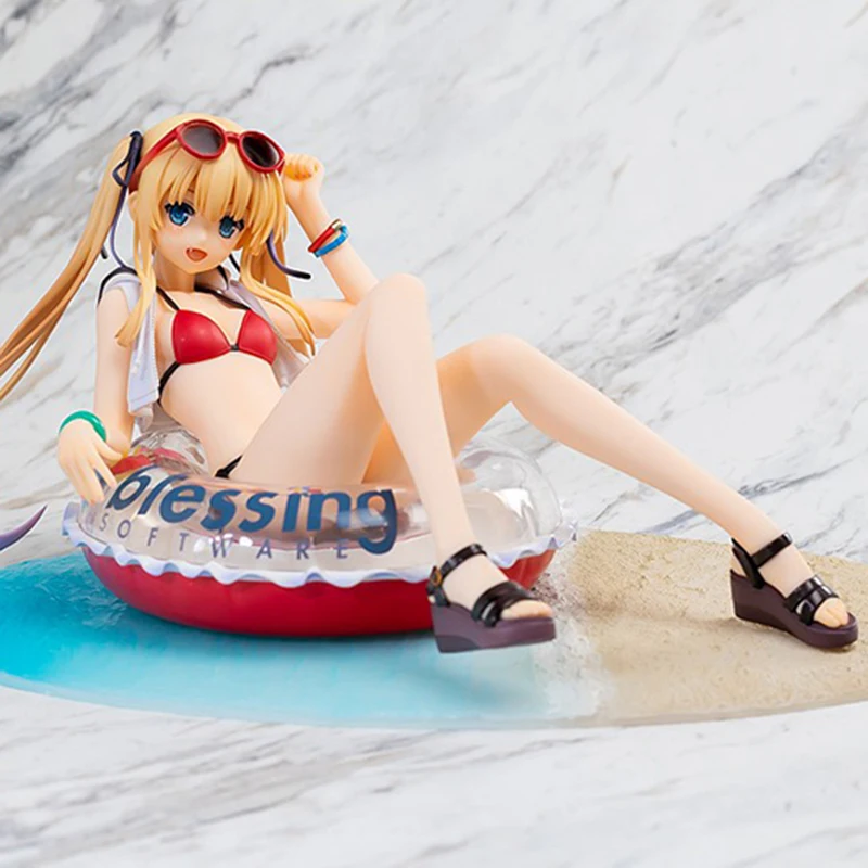 Sexy Girl Figurine Eriri Swimsuit Anime Saenai Heroine No Sodate-kata Kawaii Action Figure Cartoon Model Toy Doll Decoration
Sexy Girl Figurine Eriri Swimsuit Anime Saenai Heroine No Sodate-kata Kawaii Action Figure Cartoon Model Toy Doll Decoration