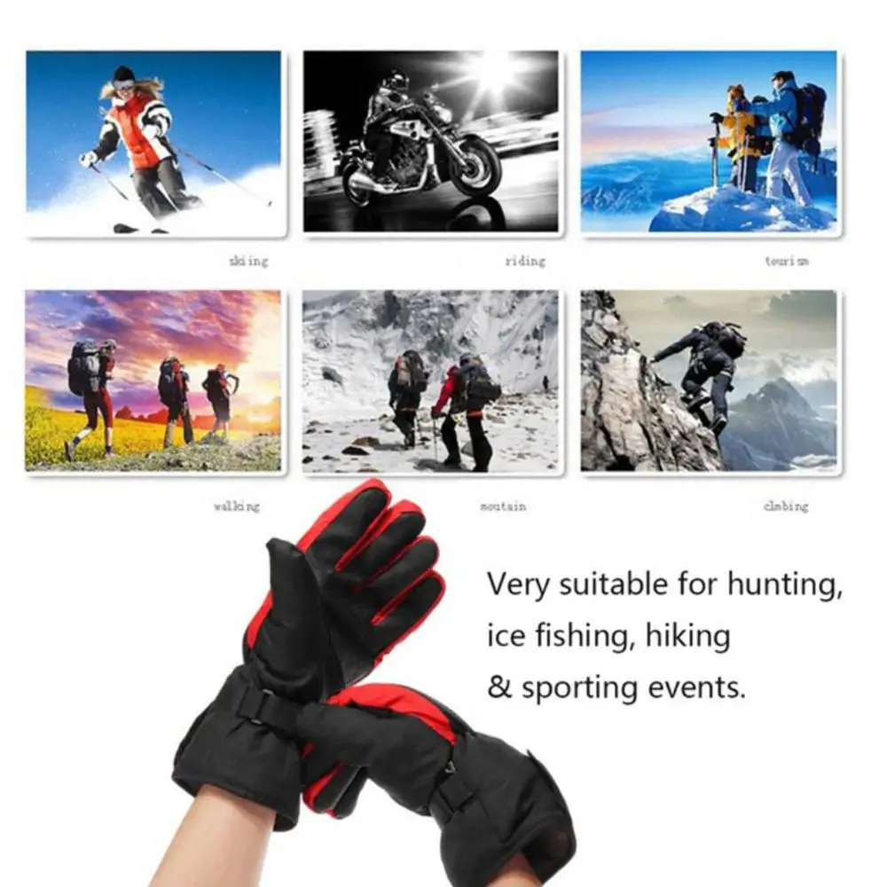 Unisex Intelligent Cycle Electric Battery Heated Cotton Waterproof Gloves Thermal Winter Warmer Heater For Cycling
Unisex Intelligent Cycle Electric Battery Heated Cotton Waterproof Gloves Thermal Winter Warmer Heater For Cycling