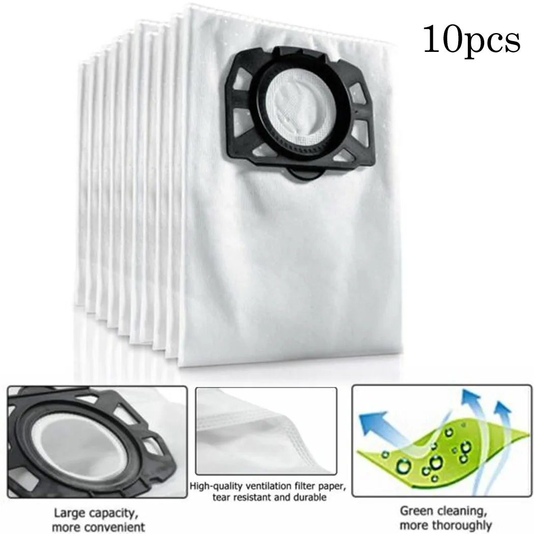 10pcs Filter Dust Collection Bags Replacement For Karcher WD4 WD5 WD5 Premium MV4 MV5 MV6 Sweeper Dust Collection Bag
10pcs Filter Dust Collection Bags Replacement For Karcher WD4 WD5 WD5 Premium MV4 MV5 MV6 Sweeper Dust Collection Bag