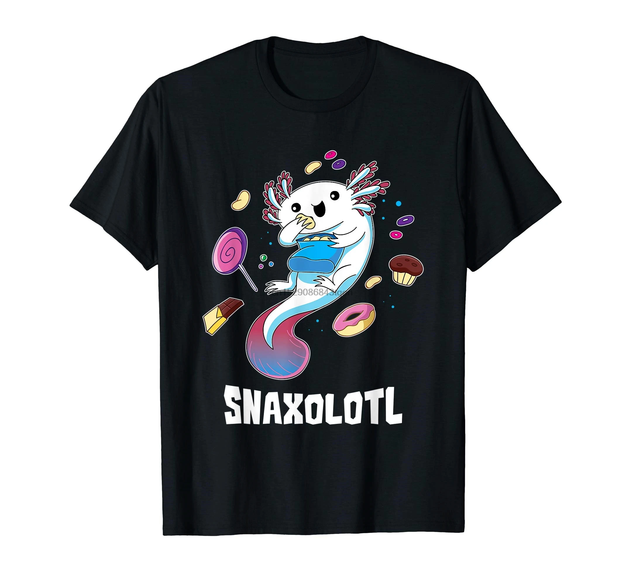 Футболка Snaxolotl забавная Kawaii Axolotl рубашка подарок для любителей еды-Мужская футболка-черная (1)
Футболка Snaxolotl забавная Kawaii Axolotl рубашка подарок для любителей еды-Мужская футболка-черная (1)