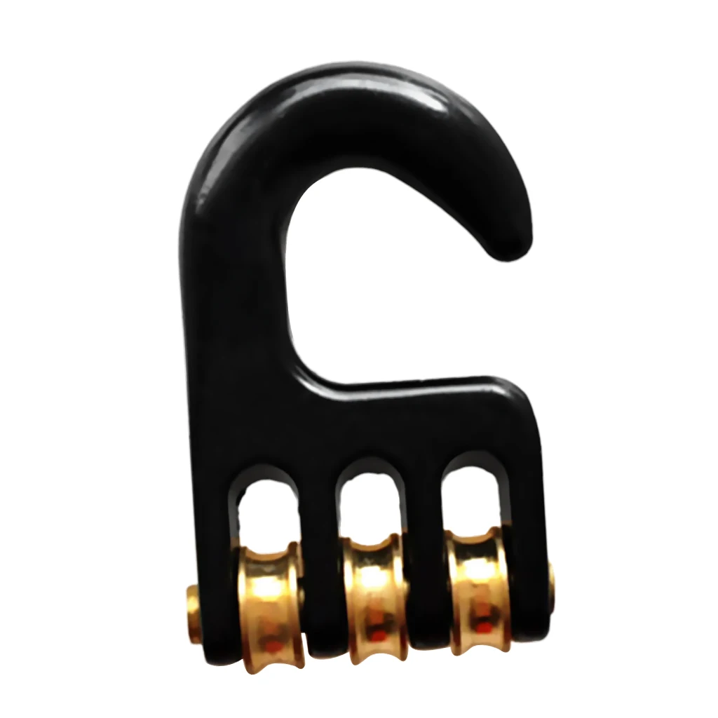 Aluminum Windsurf Pulley Hook Trim Hook 3 Rollers Downhauling Sailing Rigging Hardware
Aluminum Windsurf Pulley Hook Trim Hook 3 Rollers Downhauling Sailing Rigging Hardware