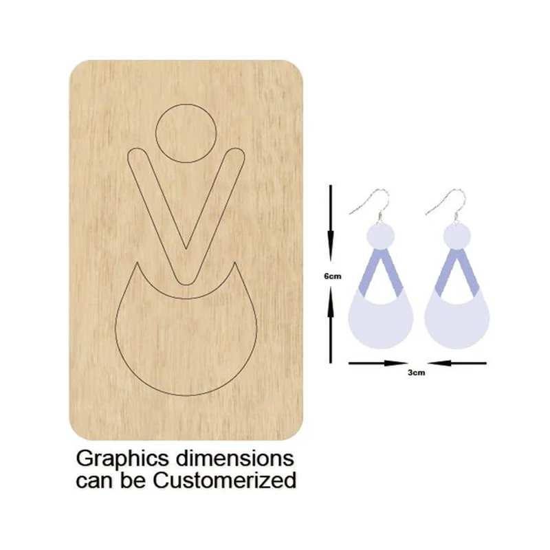 Stacked diamond earrings Leather Cutting Die ,Steel Rule Metal Die Cutter, pendent Leather Die Cut,Leather Punch ,Leather die
Stacked diamond earrings Leather Cutting Die ,Steel Rule Metal Die Cutter, pendent Leather Die Cut,Leather Punch ,Leather die