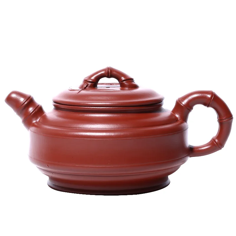 Double line bamboo drum Yixing Zisha teapot original mine Dahongpao handmade famous teapot travel tea set
Double line bamboo drum Yixing Zisha teapot original mine Dahongpao handmade famous teapot travel tea set
