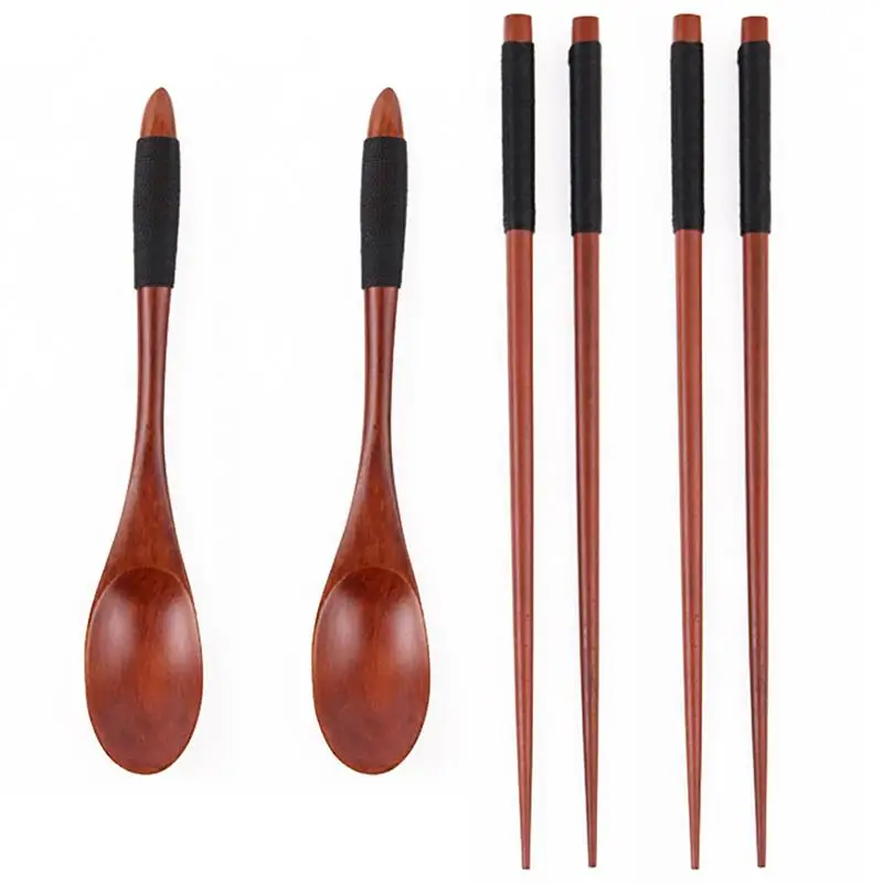 4 Pcs/Set Wooden Flatware Kits Japanese Style Food Sushi Chopsticks Soup Spoon Tableware Kitchen Dinnerware Sets Accessories
4 Pcs/Set Wooden Flatware Kits Japanese Style Food Sushi Chopsticks Soup Spoon Tableware Kitchen Dinnerware Sets Accessories