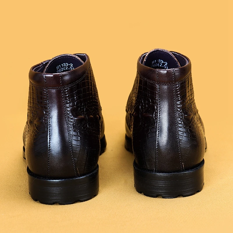 Plus Size Luxury Genuine Leather Man Handmade Alligator Pattern Ankle Boots Square Toe Laces Men's Cowboy Riding Shoes AS315
Plus Size Luxury Genuine Leather Man Handmade Alligator Pattern Ankle Boots Square Toe Laces Men's Cowboy Riding Shoes AS315
