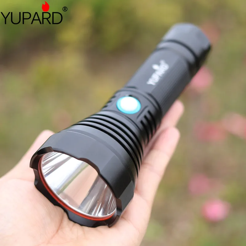 YUPARD SST 40 светодиодный фонарик высокой мощности походный прожектор USB