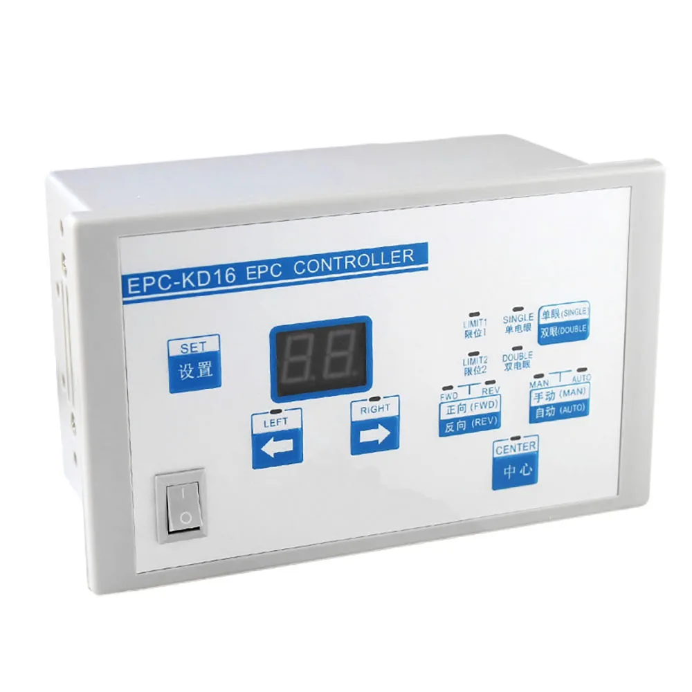EPC-KD16S microcomputer correction controller EPC-KD16 photoelectric correction instead of EPC-D12
EPC-KD16S microcomputer correction controller EPC-KD16 photoelectric correction instead of EPC-D12