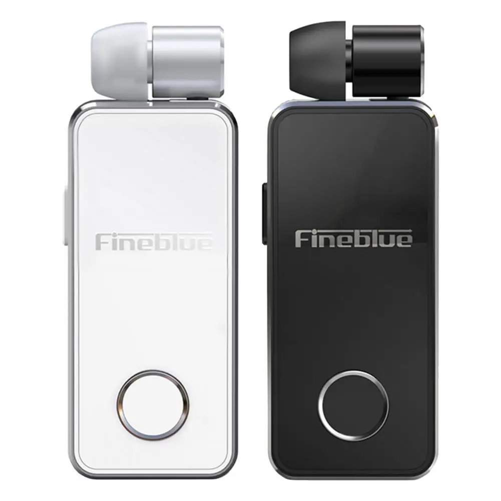 

1 шт., беспроводные наушники Fineblue I-X9 с выдвижным зажимом, с микрофоном, Bluetooth 5,0, гарнитура с шумоподавлением для режима «свободные руки»