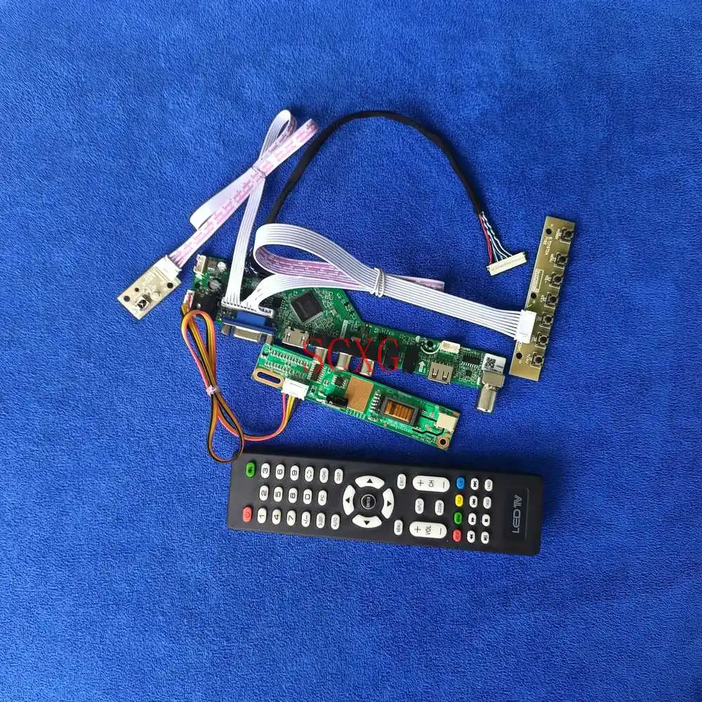Signal Analog For D091201/D291207/L133X2/L133X3 KitLVDS 20-Pin 1CCFL 1024*768 VGA USB HDMI-compatible LCD monitor driver board 
Signal Analog For D091201/D291207/L133X2/L133X3 KitLVDS 20-Pin 1CCFL 1024*768 VGA USB HDMI-compatible LCD monitor driver board