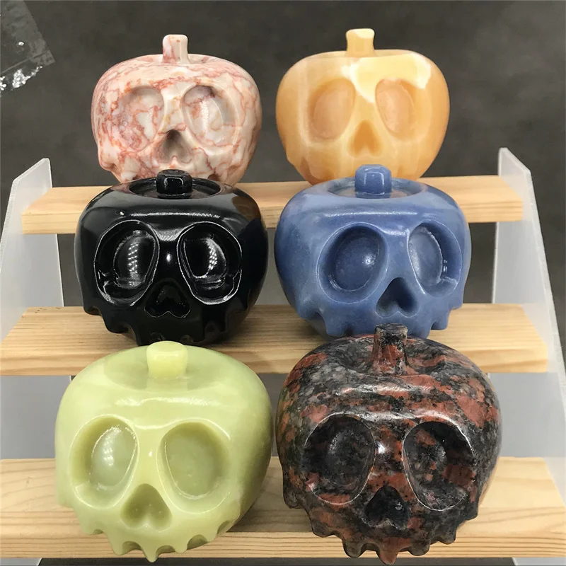 1pcs Wholesale Natural Crystal Carving Various Materials Apple Small Carving Collection Handicraft Gift Small Decoration
1pcs Wholesale Natural Crystal Carving Various Materials Apple Small Carving Collection Handicraft Gift Small Decoration